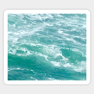 Calm Ocean Waves Sticker